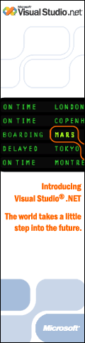 Click here to go to Visual Studio .NET